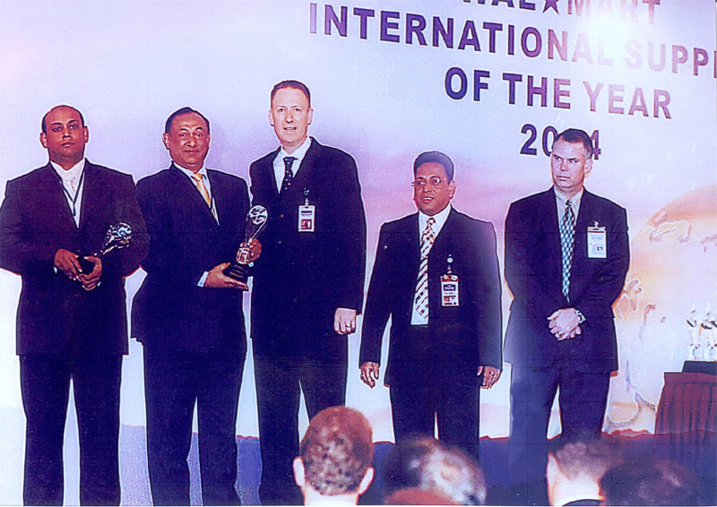 International Supplier of the year, 2004 For DEPT-23 & DEPT–34